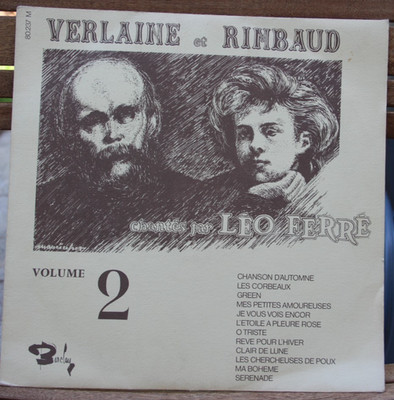 33 t LP 1970 - Léo Ferré - Verlaine et Rimbaud - Band 2 - Herbstlied