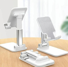1pc Adjustable Desk Phone Holder Universal Tablet Stand Plastic - NEW