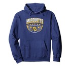 Marquette Golden Eagles Basketball Dribble Navy Pullover Hoodie