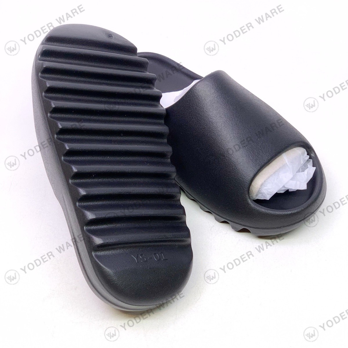 Yeezy Slides Black YS-01 Brand New AUTHENTIC 2025 YZY - MEN'S