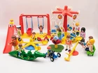 Vintage PLAYMOBIL Playground Big Custom Lot Carousel Carnival Swing Equipment