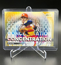 Topps 2025 Stadium Club Concentration Nolan Ryan C-8 Gold /50 - Astros
