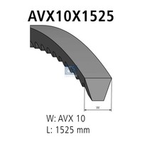 DT Spare Parts Keilriemen 3.34256 FüR 900 AM4 Saab AVX10X1525 99 AC4 MAN 1 Combi