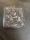 Antique Art Nouveau Bristol Silver Cigarette Case