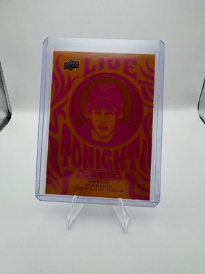 2022-23 Upper Deck Credentials Live Tonight /25 Mitch Marner #LT-18 Maple Leafs