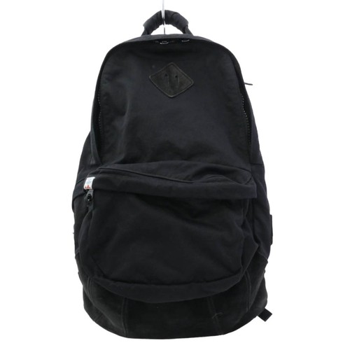 VISVIM LAMINA 20L Corduroy Panel Backpack Black Used LIFE-0