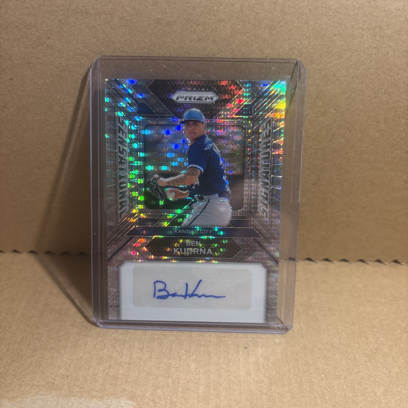 2024 Panini Prizm Ben Kudrna Sensational Signatures SS-BK Pulsar Prizm 199