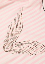 Victoria  s Secret Fashion Show 2025 Rhinestone Angel Wings Robe Stripe XL/XXL