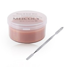 MEICOLY Scar Wax Kit with Spatula,SFX Scar Makeup,Fake Nose Skin Modeling Pu...
