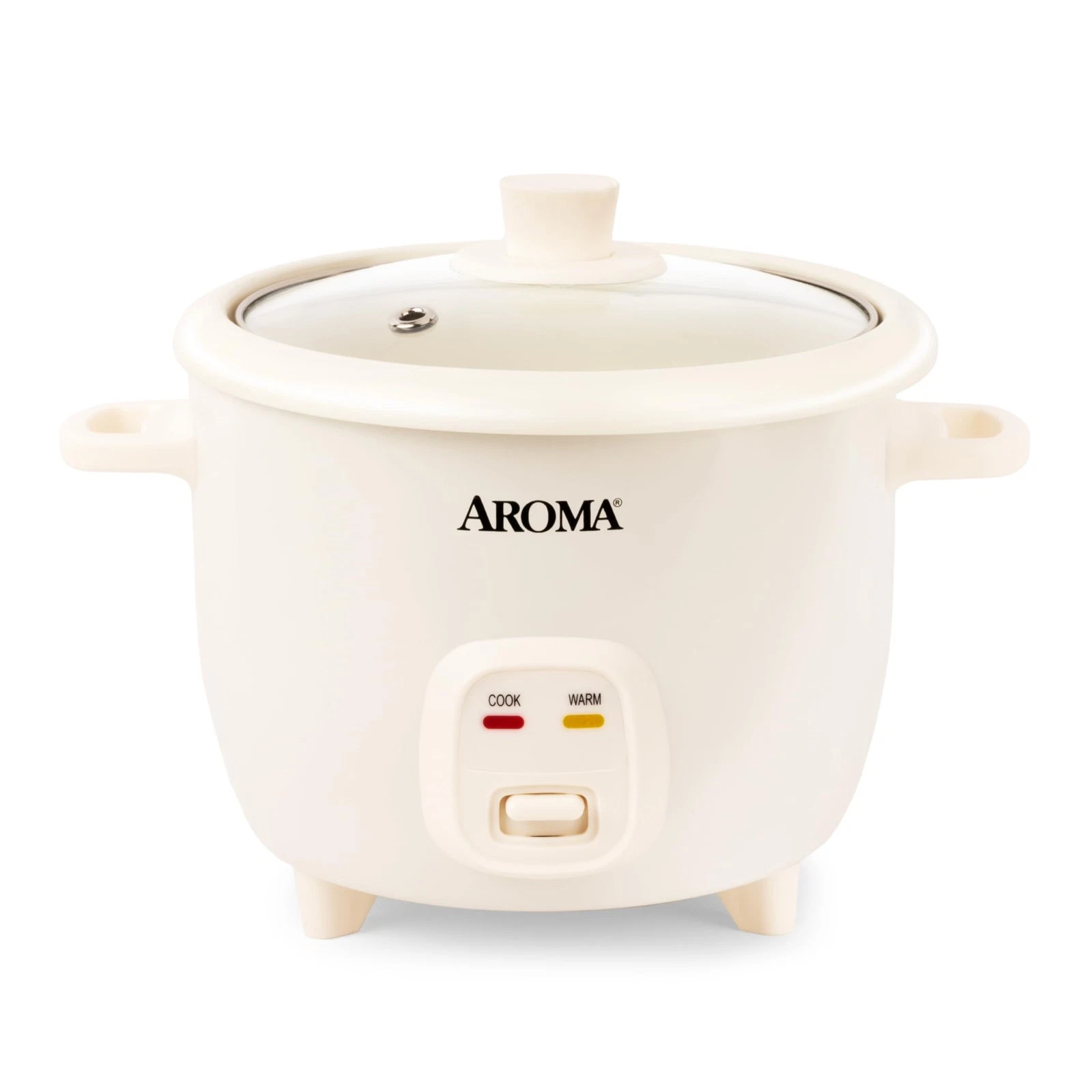 Pot-Style Rice Cooker Non-Stick Ceramic Coating 6 Cups Cooked 3 Uncooked