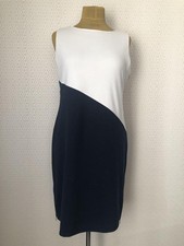 Women Chetta B Dress White Polyester 40