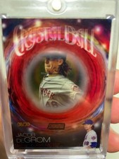 2015 Stadium Club Jacob Degrom Crystal Ball 08/30 #CB-09 VERY RARE THICK CARD