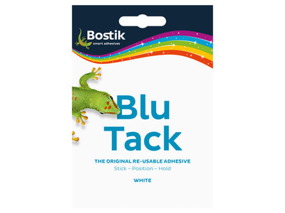 Bostik 30803836 Blu Tack Handy Pack - Weiß
