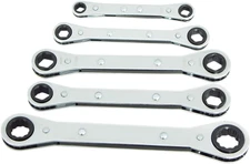 Lang Tools - RB-5 Wrench Set Ratcheting SAE