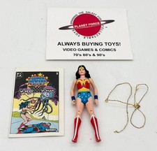 Product Image: 1984 Wonder Woman w/ Comic Complete Vintage Kenner Super Powers Figure