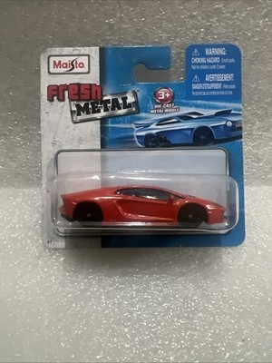 New MAISTO FRESH METAL LAMBORGHINI AVENTADOR LP700-4 DIE CAST SPORTS CAR!