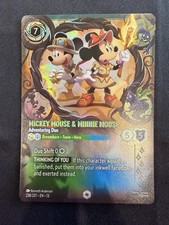 Disney Lorcana Mickey Mouse  Minnie Mouse Adventuring Duo Enchanted 238/207