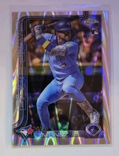 Leo Jimenez Rookie Ray Wave Refractor 2025 Topps Chrome Baseball