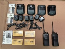 Kenwood TK-360 UHF FM Transceivers/Batteries/Chargers
