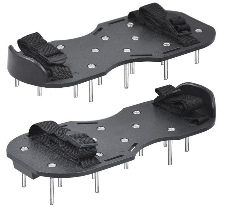 ZY374 Gunite Shoes with 1 Blunt Spikes Epoxy Black Fully Assembled 1 Pack  