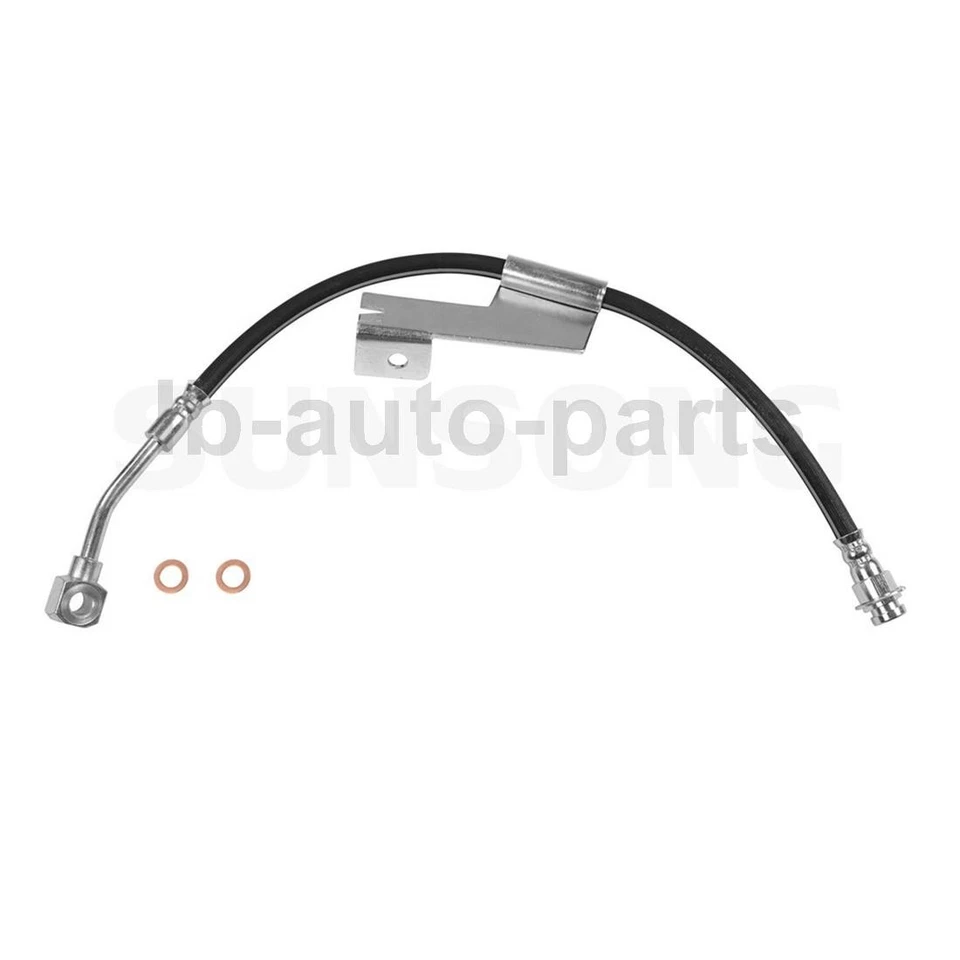 2X Manguera de línea de freno delantero Sunsong para Chevrolet C1500 Suburban 1995-1999 Foto 4 de 4