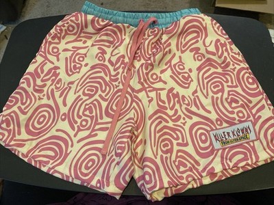 Killer Klowns Shorts Adult M From Outer Space Board Trunks Mens