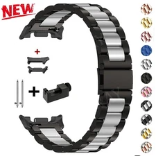 Stainless Steel Watch Band Strap For Samsung Galaxy Watch 8 Classic 40/44/46mm