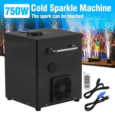 750W Cold Spark Machine Stage Effect DMX Firework Machine Club Wedding Show