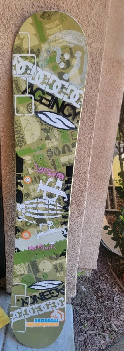 Snowboard Jeenyus 156 Cm The Woods - Collector Vintage Rare