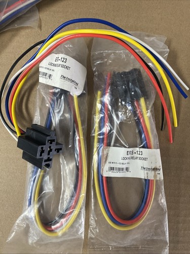 INSTALL BAY ERS-123 5-PIN VERRIEGELUNGSRELAIS KABELBAUM MIT 12" KABEL 3er-Pack