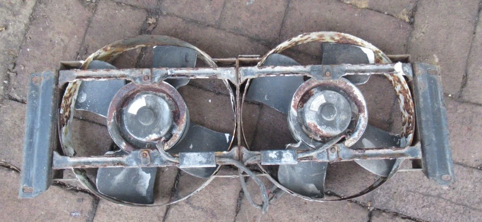 Ventilador eléctrico radiador aire acondicionado refrigeración motor Rollsroyce Spirit Bentley Mulsanne 1990 Foto 3 de 3