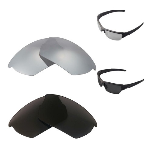 Walleva Polarizzati Titanio + Nero Blu Lenti Per Wiley X Valor Occhiali da  Sole | eBay