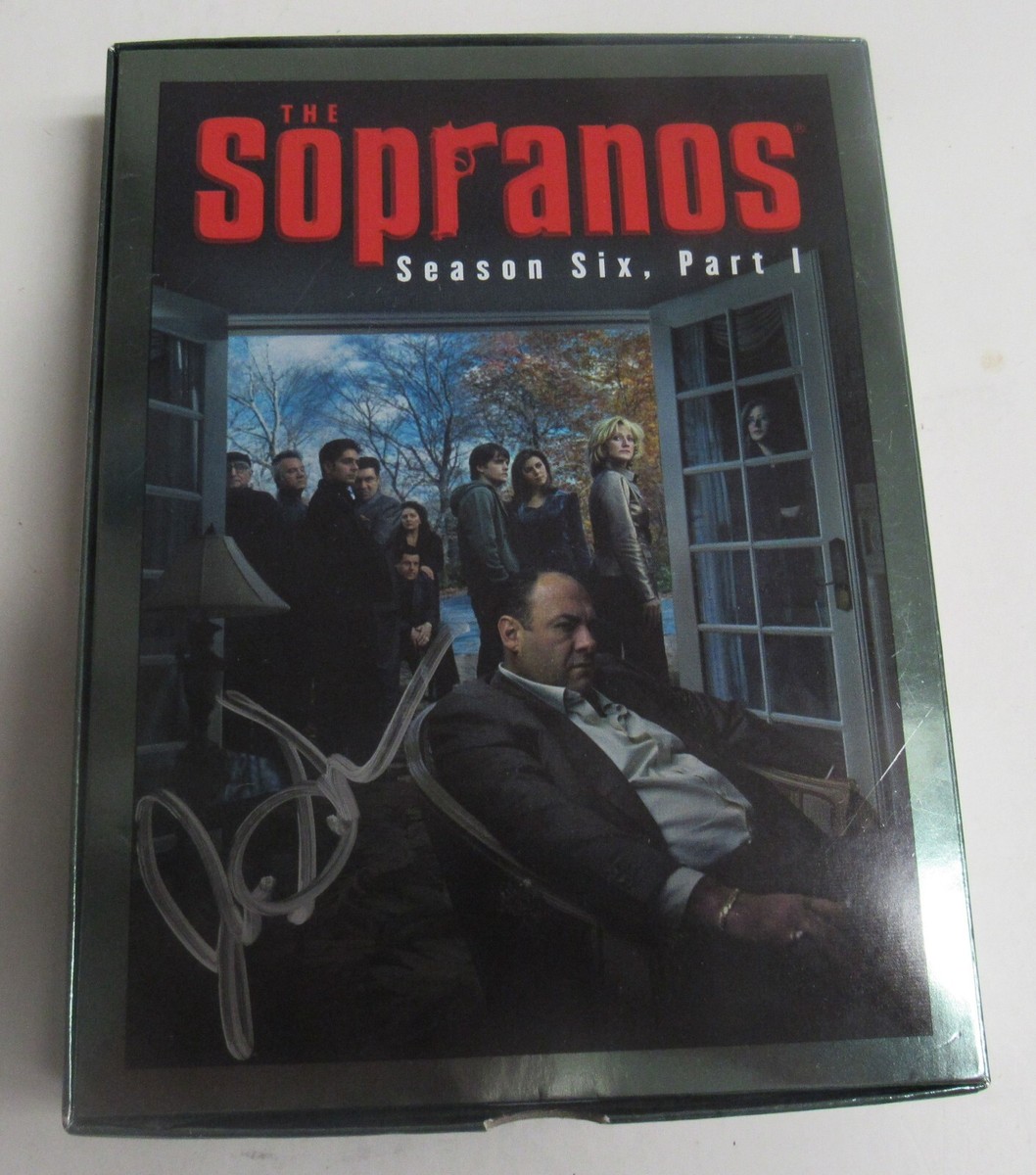 The Sopranos: Season 6, Part 1 - DVD *SIGNED By James Gandolfini