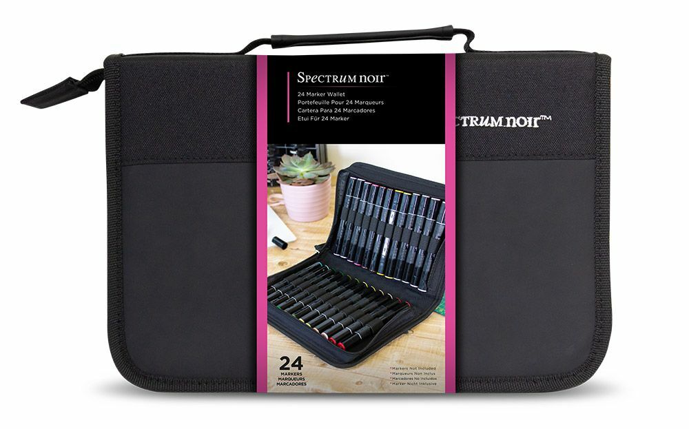 Crafters Companion Spectrum Noir Storage Trays, Marker Wallet or