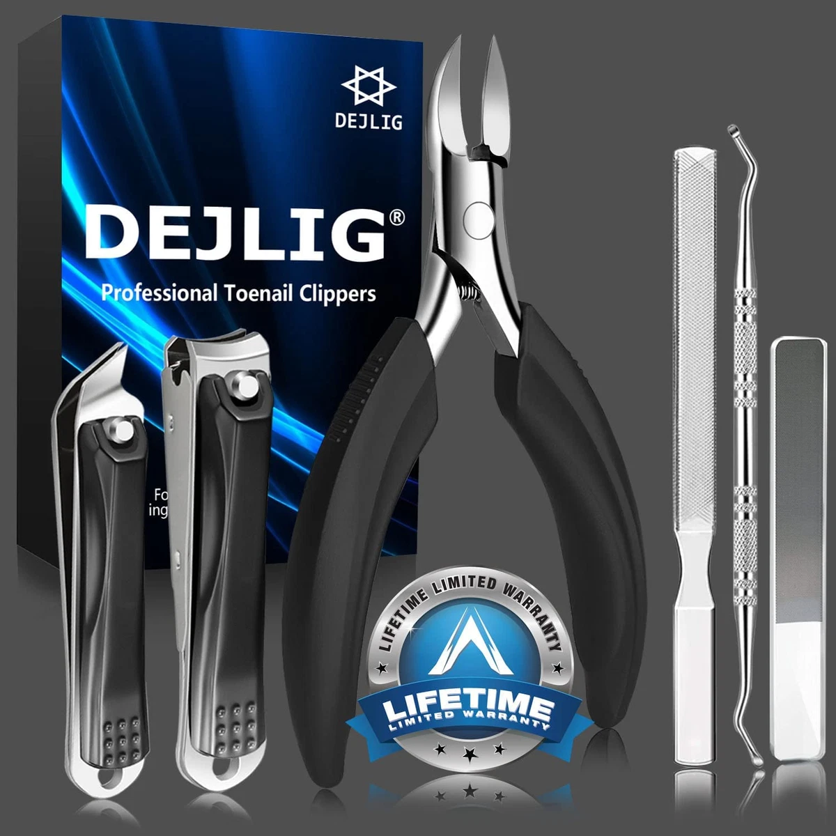 Toe Nail Clippers for Thick Nails and Ingrown Toenails, Heavy Duty Toenail  Clippers, One of the Large Nail Nipper, Especially Suitable for Seniors