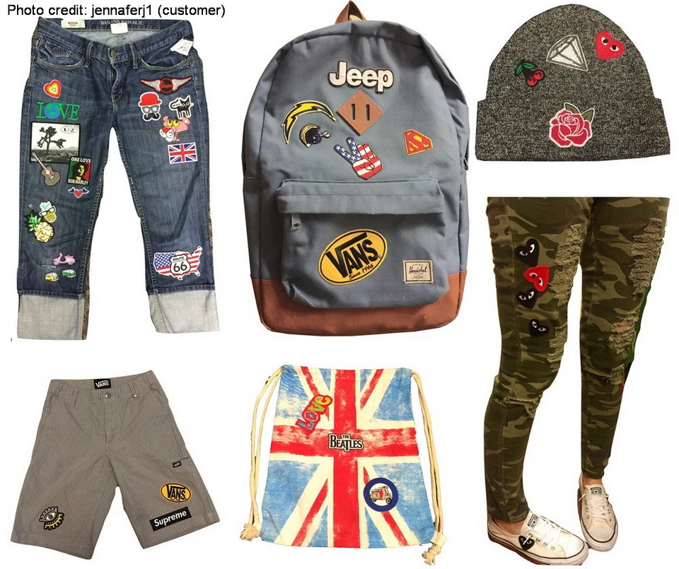 Motorcycles Biker Funny Jokes Quote Team DIY Jeans Vest Cap Jacket Iron on Patch - Image 3 of 4