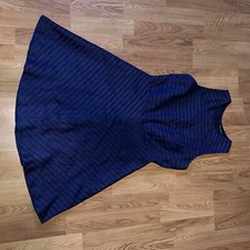 Banana Republic Dress Women's Blue A-Line Sleeveless Cocktail Party Preppy