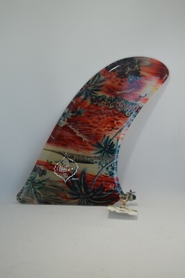 Limited Edition Rainbow Fin Company Junod #8 10'' Surfboard Fin