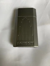 Ronson Jet Lite by Zippo Single Jet Torch Cigar Lighter - Gunmetal Stripes - New