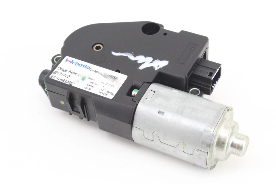 06-12 BMW 325i 328i 330i techo corredizo regulador motor conjunto OEM FR0160035-0A Foto 2 de 4