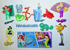 SERIE COMPLETA DISNEY PRINCESS EN365 - SE570 + 8 BPZ KINDER SORPRESA RUSSIA 2018