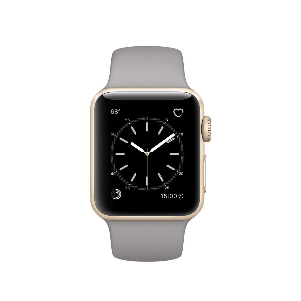 その他 APPLE WATCH2 38 ALUMINIUM Apple Watch Series 2 38mm (Gold Aluminum Case, Midnight Blue Sport