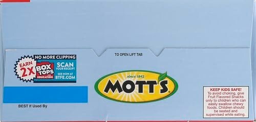 Mott's Fruit Flavored Snacks, Assorted Fruit, Pouches, 0.8 oz, 40 ct - Picture 12 of 12