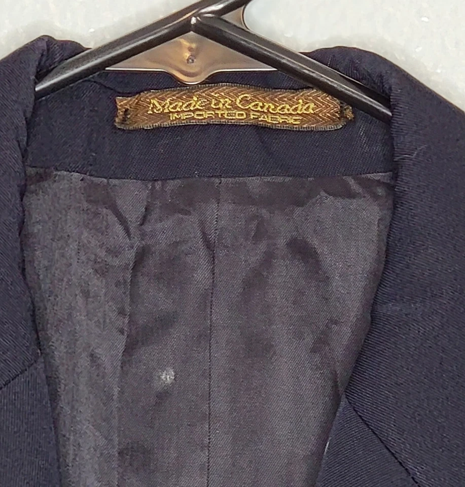 Brandini le Collezioni Azul Traje Abrigo Blazer Chaqueta Hombre Talla 40R Foto 2 de 4