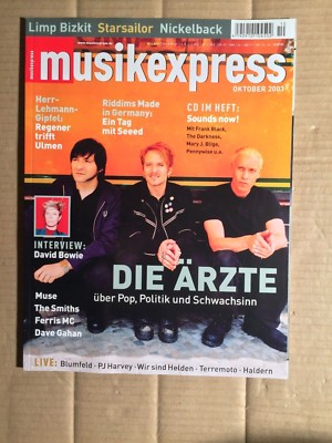 MUSIK EXPRESS - 10/2003 - DIE ÄRZTE / FERRIS MC / LIMP BIZKIT  (J43)
