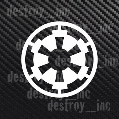 Star Wars Galactic Empire Vinyl Decal StickerDarth Vader Maul Episode Symbol