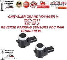 PARKING SENSOR FOR CHRYSLER GRAND VOYAGER V 2007-2011 SET OF 2 PDC REVERSE  PAIR