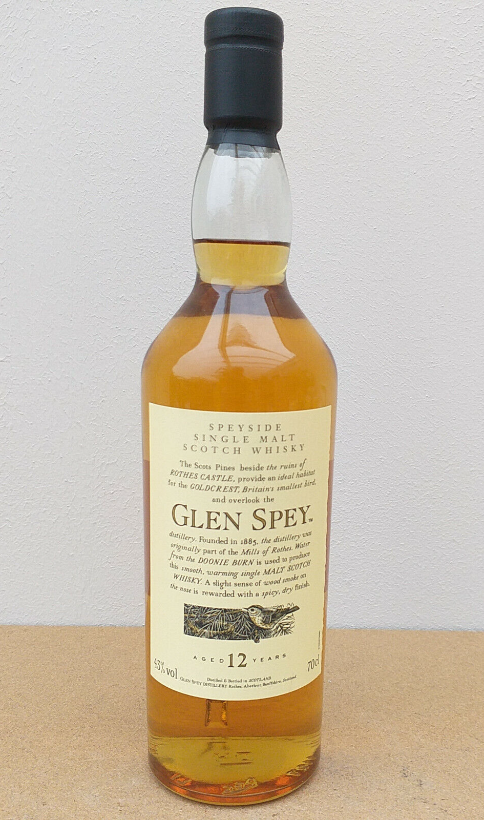 Glen Spey 12 Years Speyside Single Malt Scotch Whisky 43% Alkohol Scotland OVP