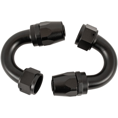 2PCs 16 AN 150 Degree Swivel Hose End Fitting Adapter For Braided Fuel Hose Line - Picture 3 of 7