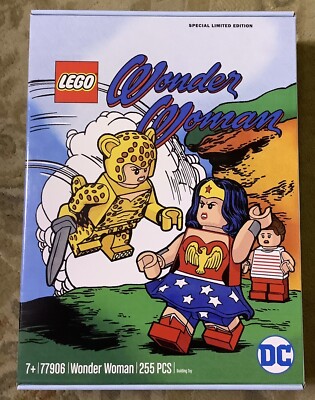 LEGO DC Wonder Woman vs Cheetah Set 77906 Exclusive SDCC MIP!